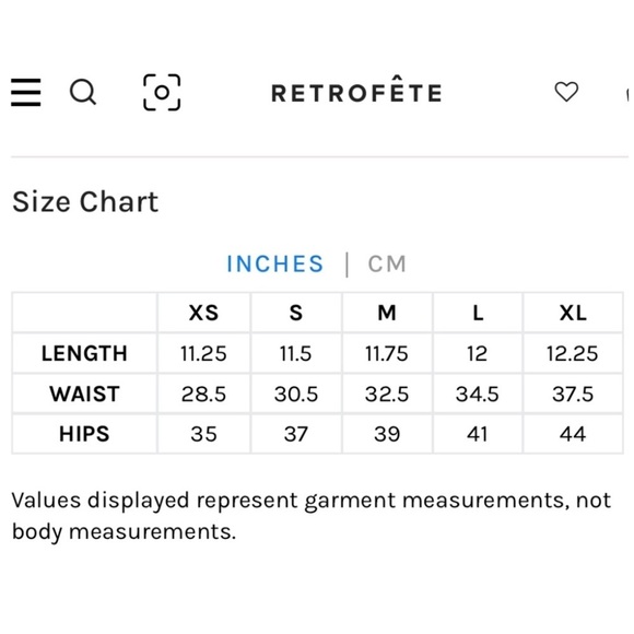 NWT RETROFETE Ivory Satin Low Rise Seam Detail Micro Mini Skirt L - Picture 7 of 8